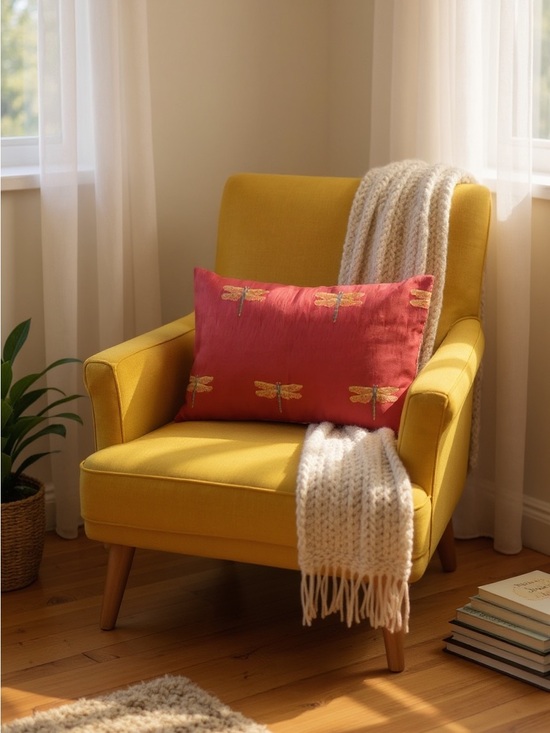 Hand Crafted Other - Custom Made Accent Pillow Cover 18" X 12"